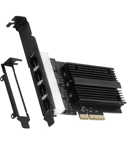 Amazon.com: Intel E1G44HTBLK I340-T4 Gigabit Ethernet Quad-Port
